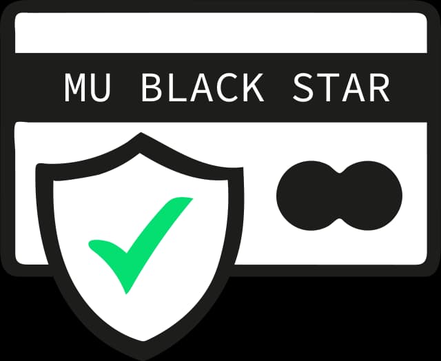 Pagos seguros en MU Black Star